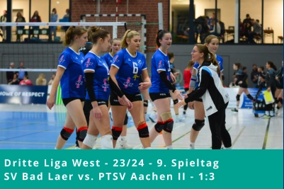 Dritte Liga West - 23/24 - 9. Spieltag SV Bad Laer vs. PTSV Aachen II - 1:3