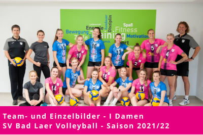 Team- und Einzelbilder - I Damen SV Bad Laer Volleyball - Saison 2021/22