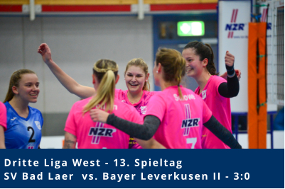 Dritte Liga West - 13. Spieltag SV Bad Laer  vs. Bayer Leverkusen II - 3:0