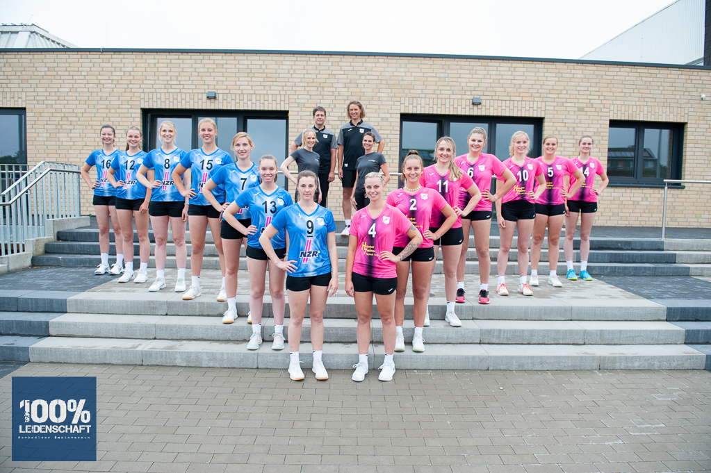 Team- und Einzelbilder - SV Bad Laer Volleyball - Dritte Liga West - I. Damen - Saison 2021-22 - copyright by Kaisen-Foto