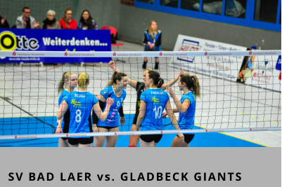 SV BAD LAER vs. GLADBECK GIANTS