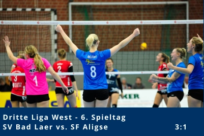 Dritte Liga West - 6. Spieltag SV Bad Laer vs. SF Aligse                         3:1